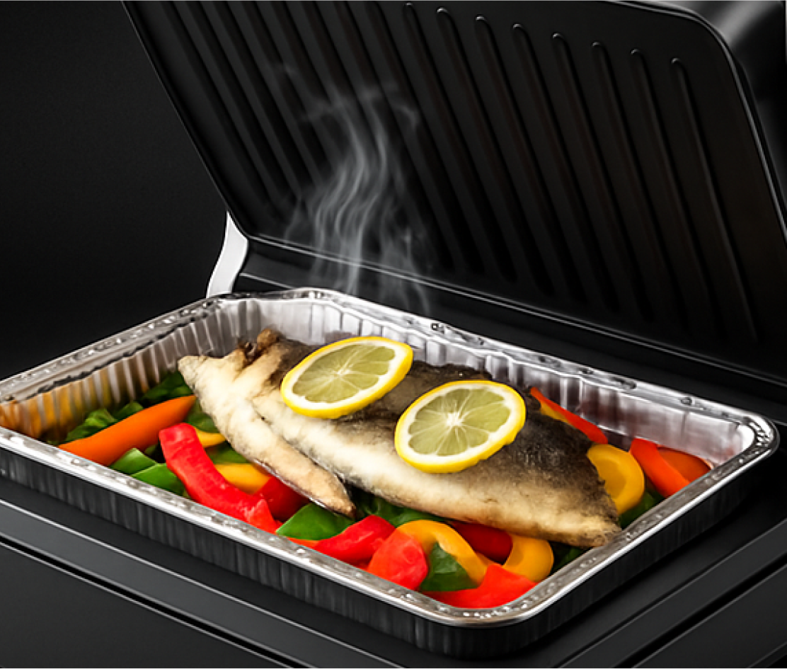 Эффект духовки — прямо на гриле