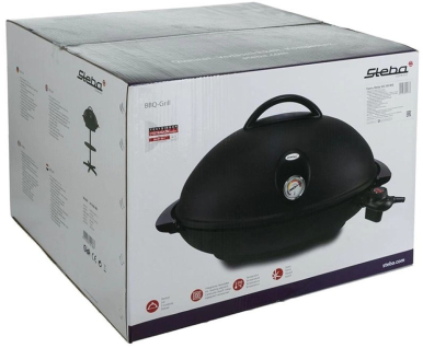 Гриль Steba VG 350 BIG BBQ GRILL черный