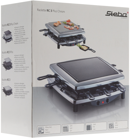 Раклетница Steba RC 3 Plus серый
