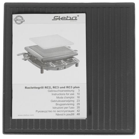 Раклетница Steba RC 3 Plus серый