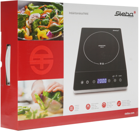 Настольная компактная плита электрическая Steba IK 75 черный