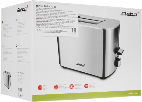 Тостер Steba TO 20 серебристый