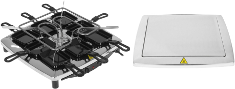 Раклетница Steba RC 7 Steel DELUX серебристый