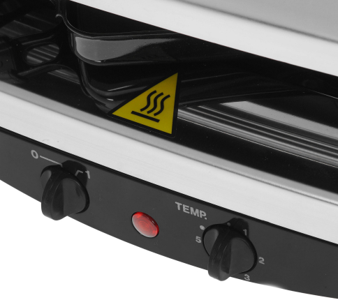 Раклетница Steba RC 7 Steel DELUX серебристый