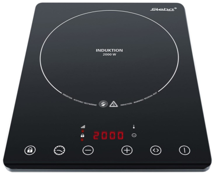 Настольная компактная плита электрическая Steba IK 65 Slim черный