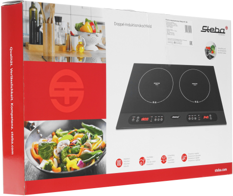 Настольная компактная плита электрическая Steba IK 100 черный