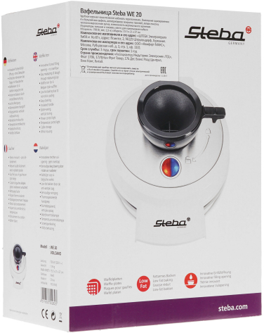 Вафельница Steba WE 20 Volkano white