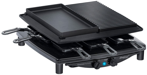 Раклетница Steba RC 4 Plus DELUX серебристый