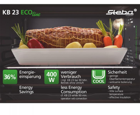 Мини-печь Steba KB 23 Eco серебристый