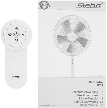 Вентилятор Steba VT 5