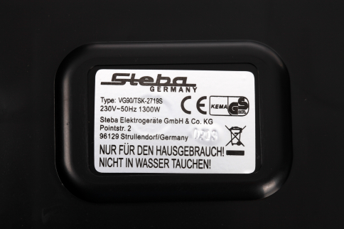 Гриль Steba VG 90 черный