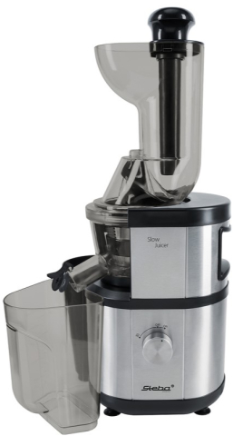 Соковыжималка шнековая  Steba E 400 серебристый