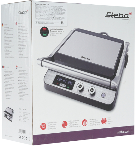 Гриль Steba FG 120 серебристый