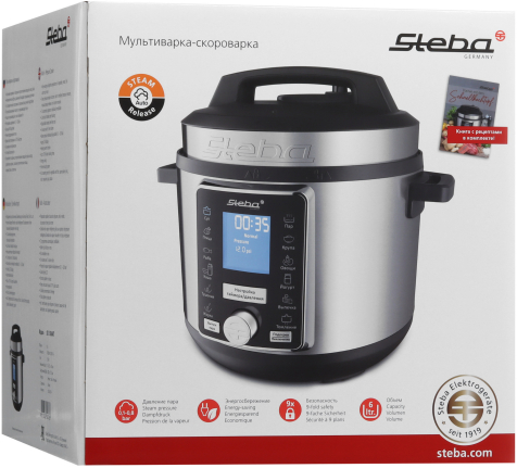 Мультиварка Steba DD3 Smart серебристый