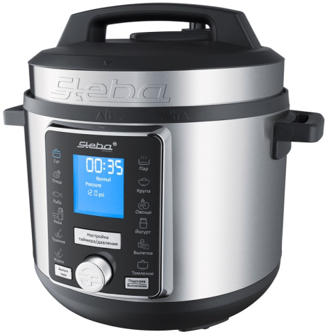 Мультиварка Steba DD3 Smart серебристый