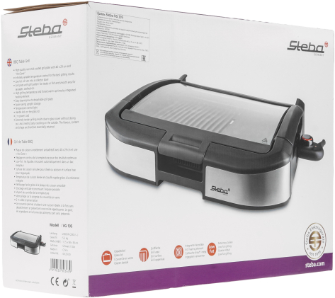 Гриль Steba VG 195 серебристый