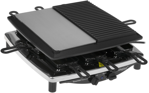 Раклетница Steba RC 8 Steel DELUX серебристый Раклетница Steba RC 8 Steel DELUX серебристый