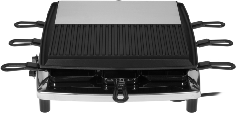 Раклетница Steba RC 8 Steel DELUX серебристый Раклетница Steba RC 8 Steel DELUX серебристый