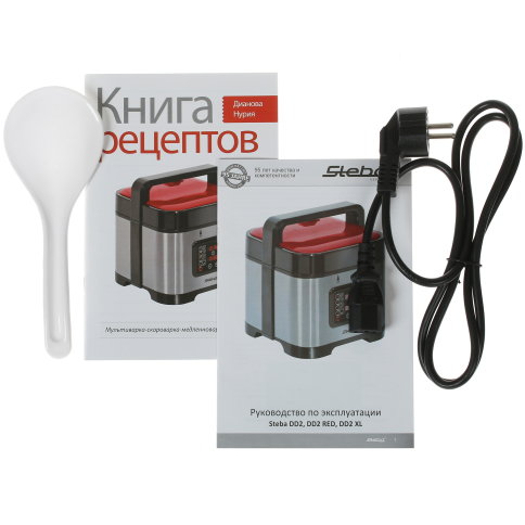 Мультиварка-скороварка Steba DD2 XL серебристый