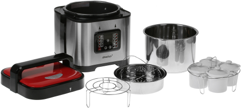 Мультиварка-скороварка Steba DD2 XL серебристый