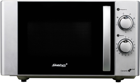 Микроволновая печь с грилем Steba MIC 2130 CERAMIC серебристый