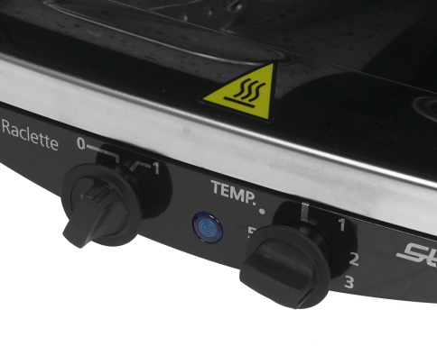 Раклетница Steba RC 4 Plus DELUX Chrome серебристый