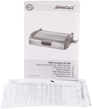 Гриль Steba VG 200 черный