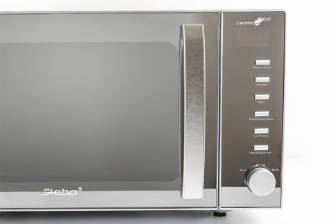 Микроволновая печь  с грилем Steba MIC 2140 CERAMIC серебристый