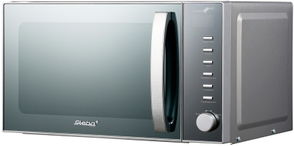 Микроволновая печь  с грилем Steba MIC 2140 CERAMIC серебристый
