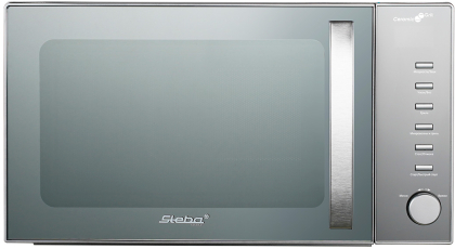 Микроволновая печь  с грилем Steba MIC 2140 CERAMIC серебристый