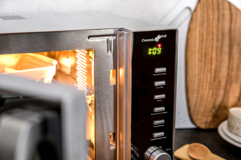 Микроволновая печь  с грилем Steba MIC 2140 CERAMIC серебристый