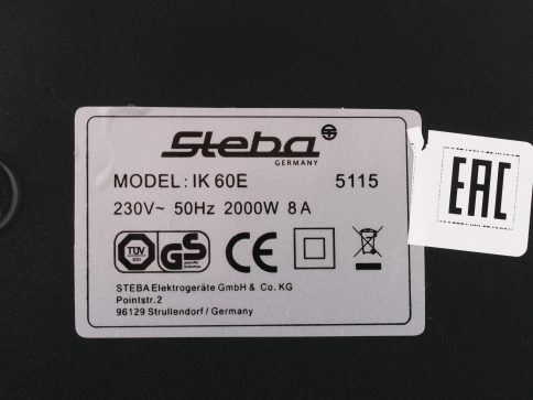 Настольная электрическая плита Steba IK 60 E Настольная электрическая плита Steba IK 60 E