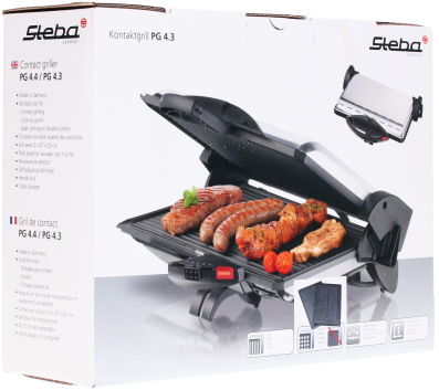 Гриль Steba PG 4.4 серебристый