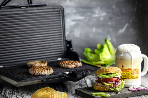 Гриль Steba PG 4.4 серебристый