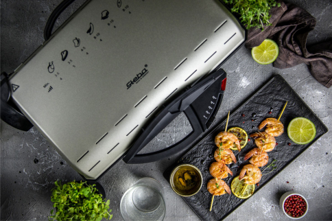 Гриль Steba PG 4.4 серебристый