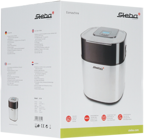 Мороженица Steba IC 30 серебристый
