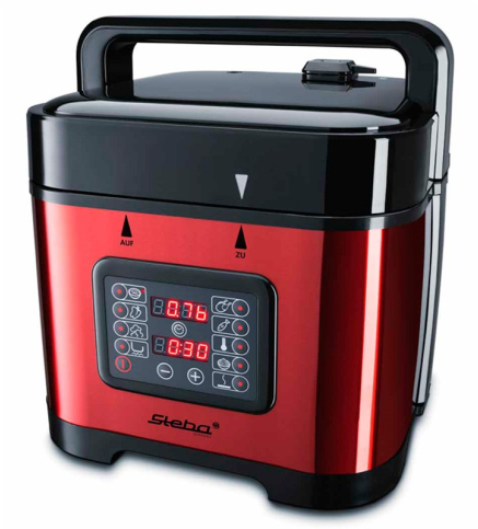 Мультиварка-скороварка Steba DD2 Basic красный