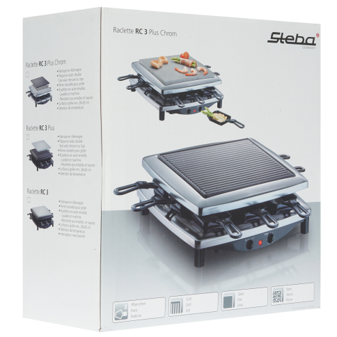 Раклетница Steba RC 3 черный Раклетница Steba RC 3 черный