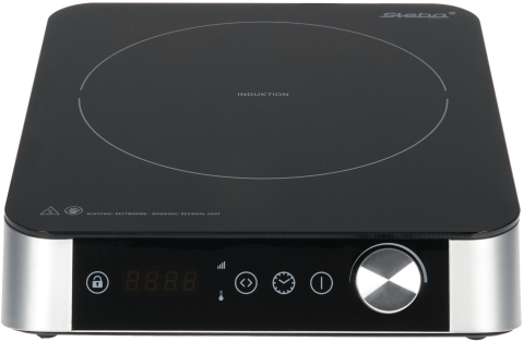 Настольная компактная плита электрическая Steba IK 55 серебристый