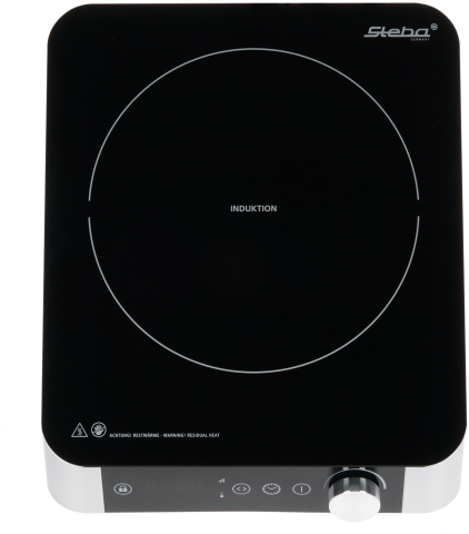 Настольная компактная плита электрическая Steba IK 55 серебристый