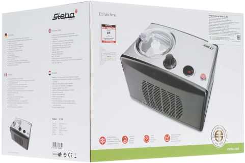 Мороженица Steba IC 150 серебристый