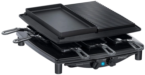 Раклетница Steba RC 4 Plus DELUX серебристый