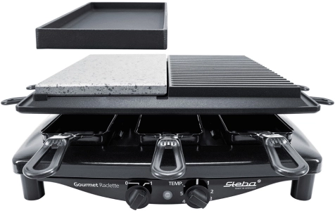 Раклетница Steba RC 4 Plus DELUX серебристый