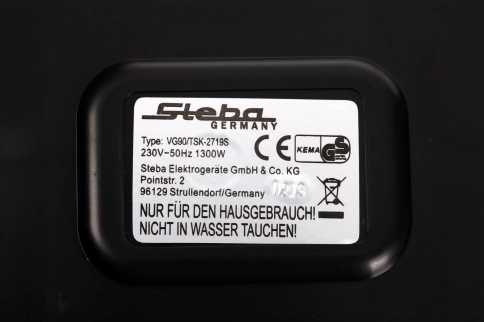 Гриль Steba VG 90 черный