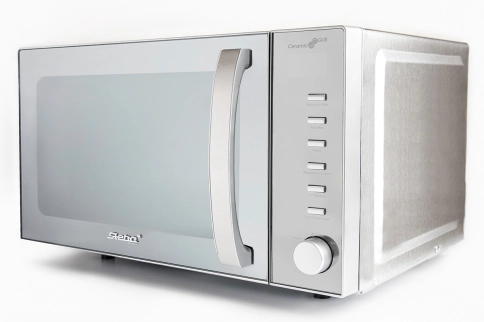 Микроволновая печь  с грилем Steba MIC 2140 CERAMIC серебристый